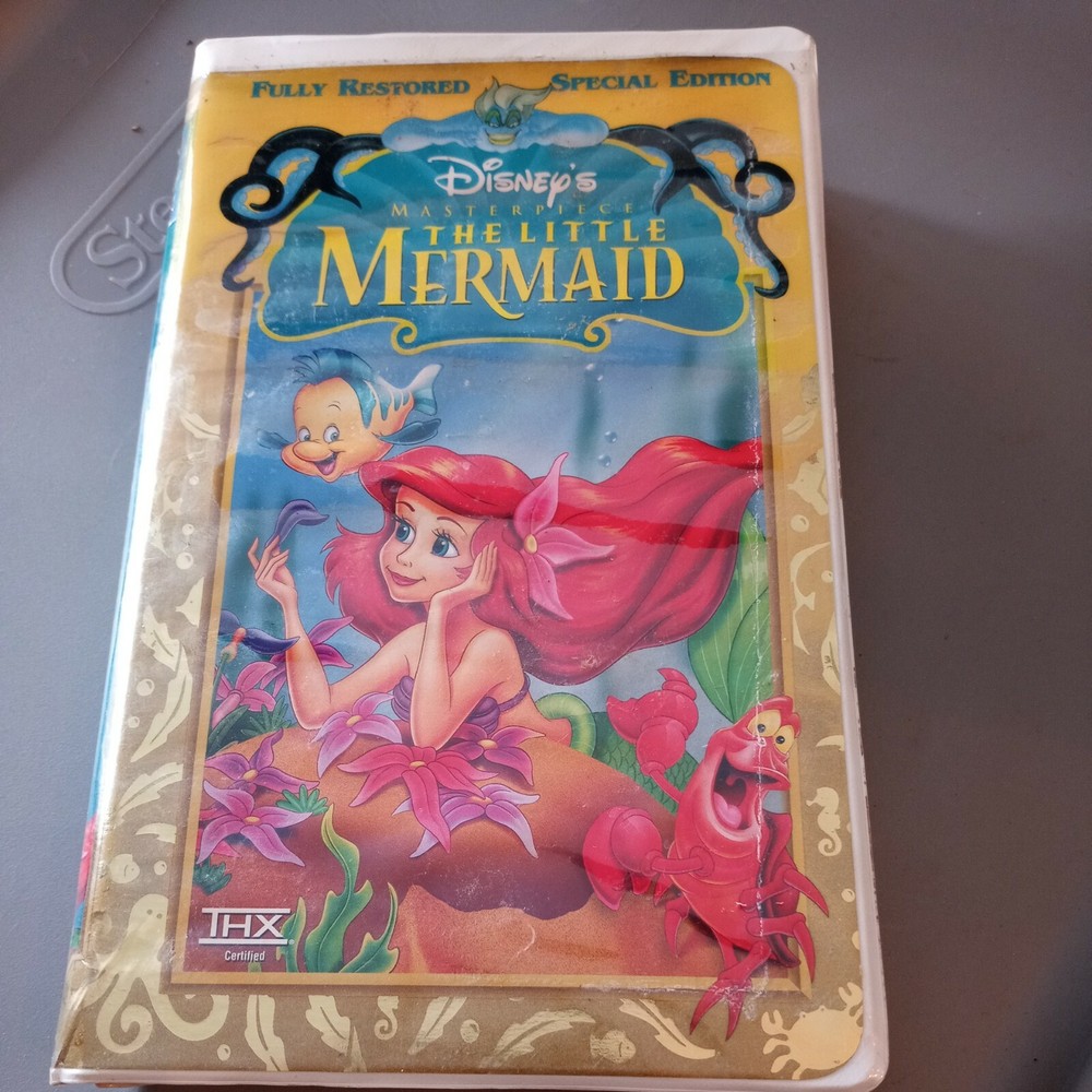 “The Little Mermaid” VHS Masterpiece Collection Fully Restored Special Edition