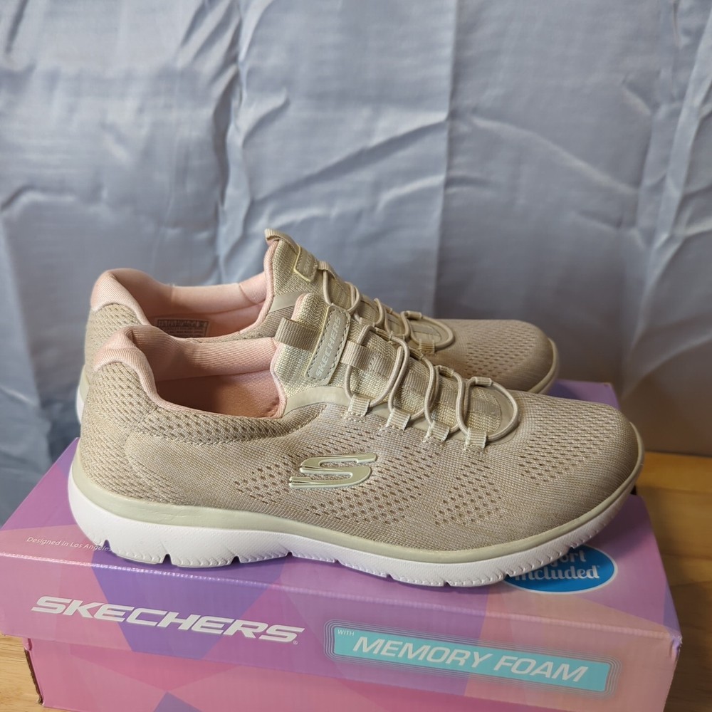 Skechers Memory Foam  Womens Size 7.5 /Light Pink