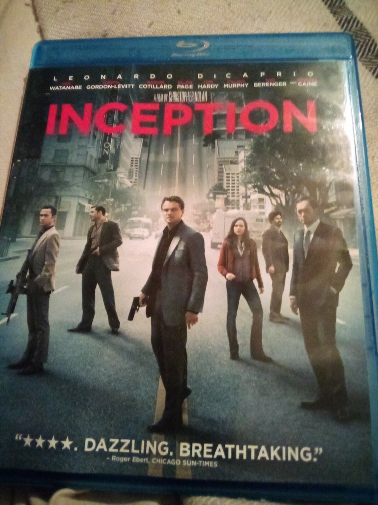 Inception (Blu-ray Disc, DVD, 2012, 2-Disc Set)