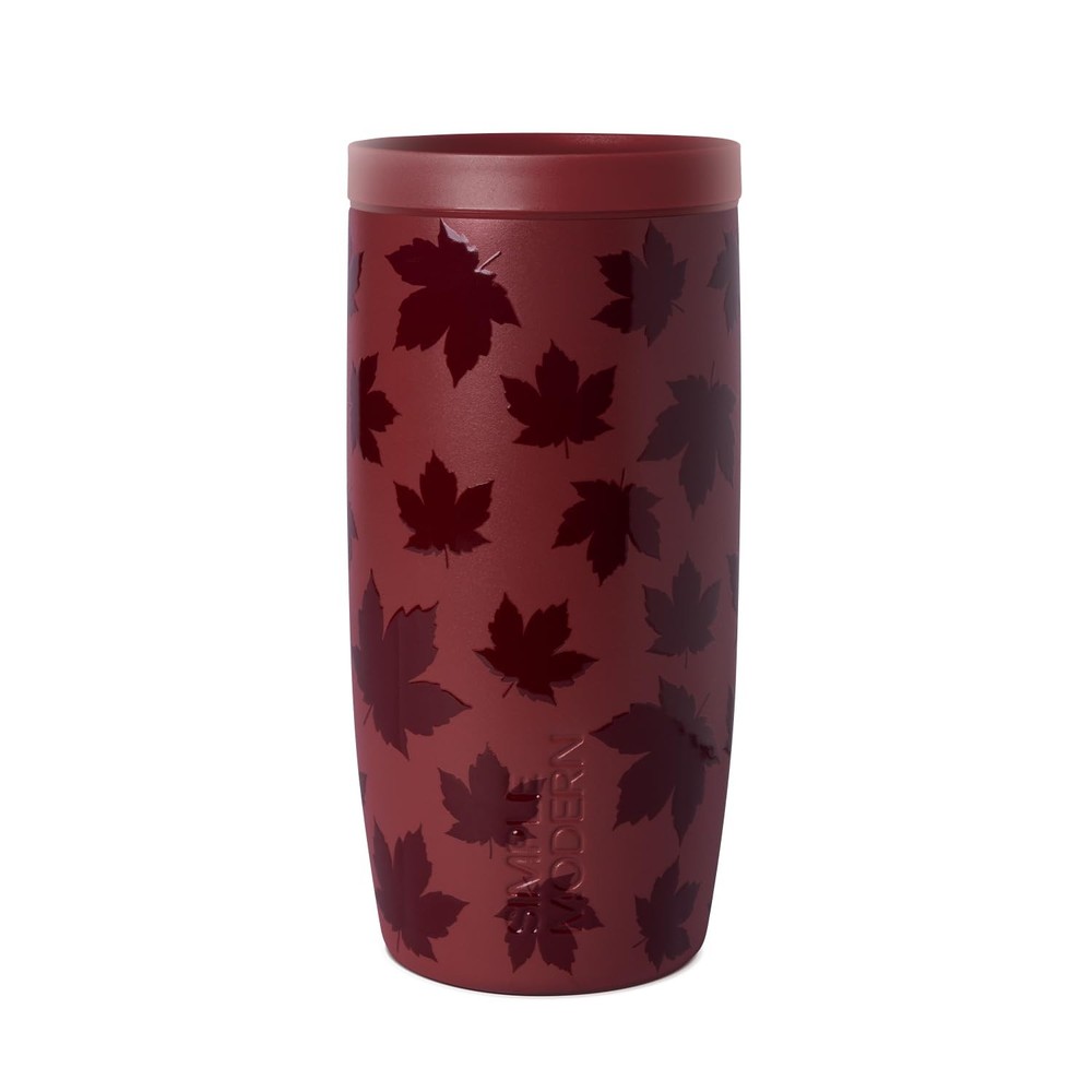 Simple Modern Halloween Signature Voyager | 16oz Travel Coffee Mug Tumbler wi...