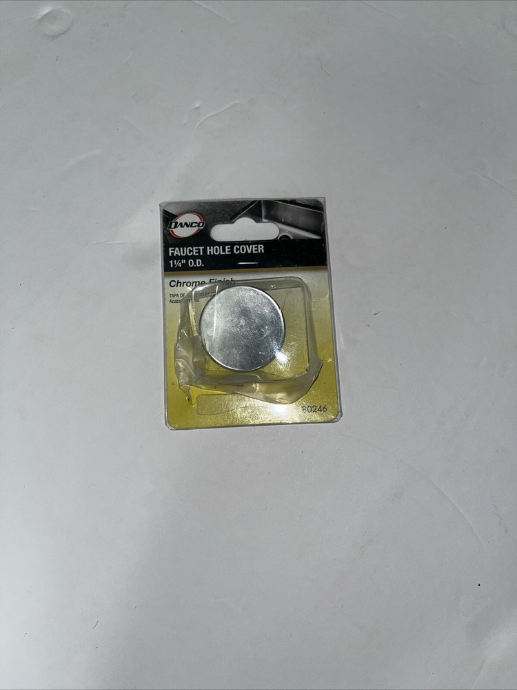 Danco 80246 1-1/4-Inch Faucet Hole Cover New Open Box