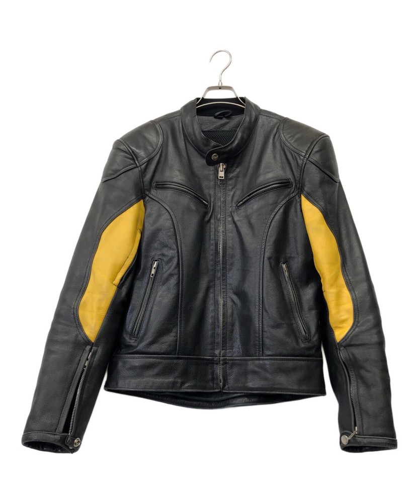 Liugoo M Gtt22 Single Rider Leather Jacket for Men
