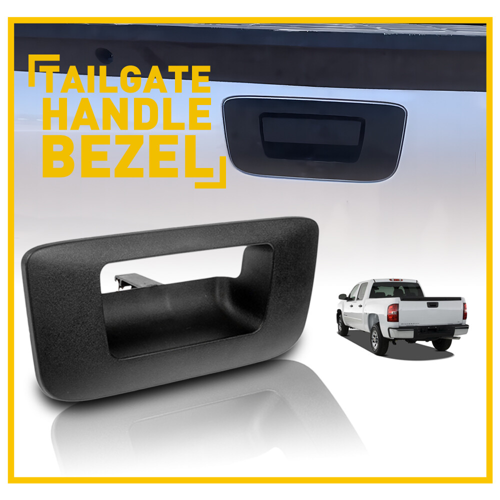 1 Tailgate Handle Bezel For 2009-2013 Chevrolet Silverado GMC Sierra 1500 Hybrid