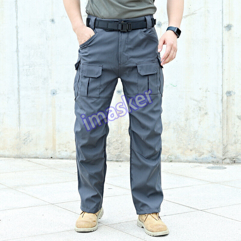Army Men's Tactical Pants Combat Cargo Military Multi Pocket Outdoor Casual Work