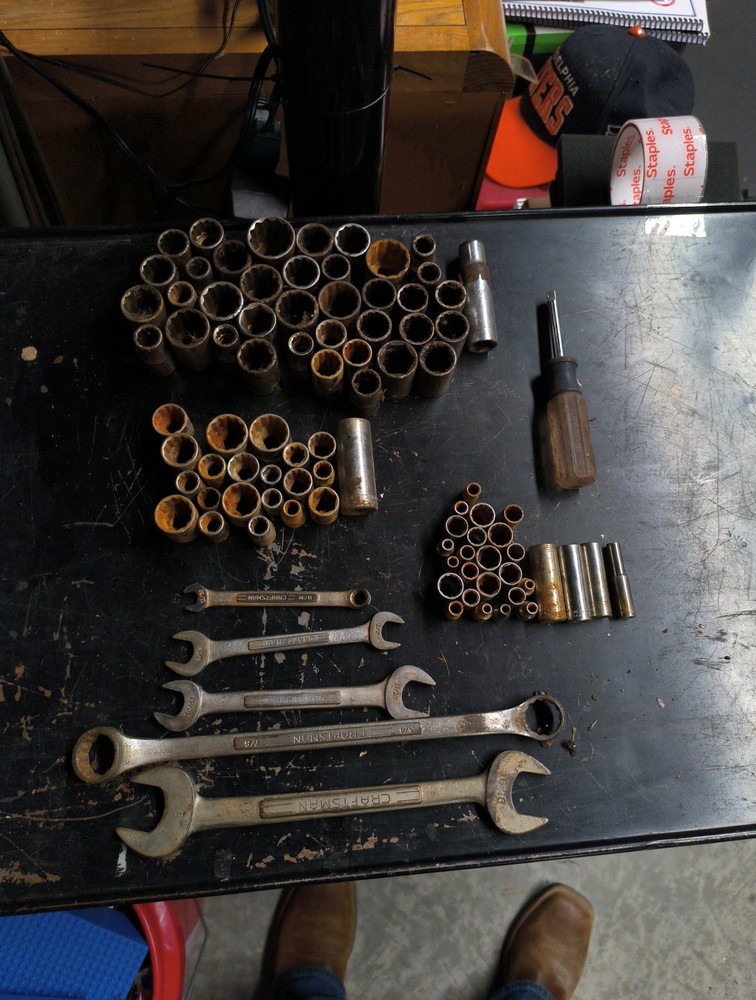 USA Craftsman Socket & Tool Set 91 Pcs Heavy Duty Mechanics Kit