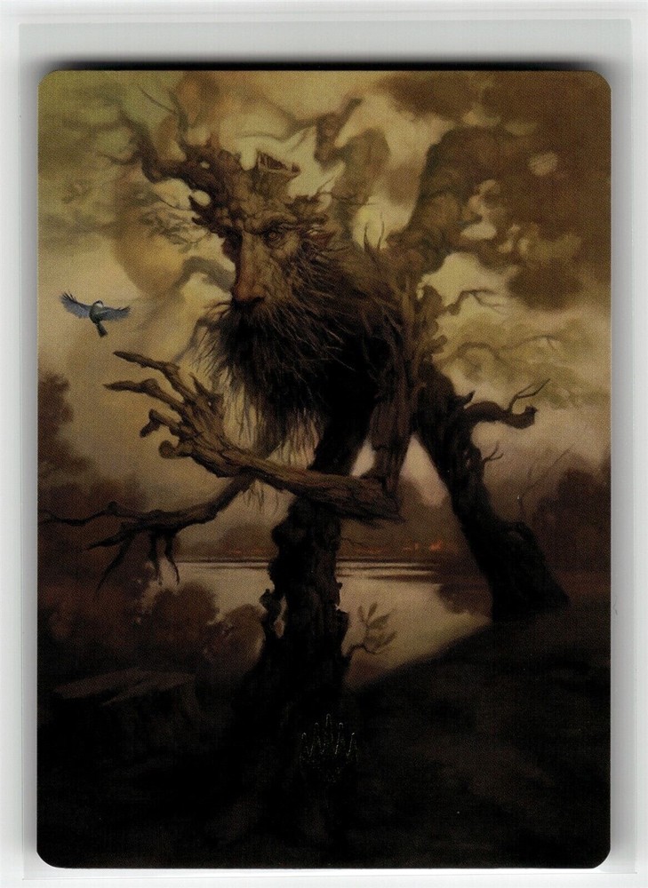 Treefolk Token Art Card (G (81) Tales of Middle-Earth LTR (GOLD STAMP) NM+ (MTG)