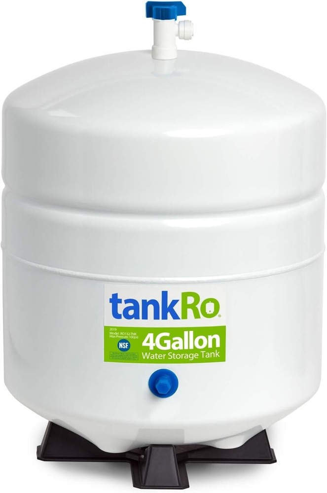4 Gallon RO Reverse Osmosis Water Storage Pressure Tank for Filtration Systems