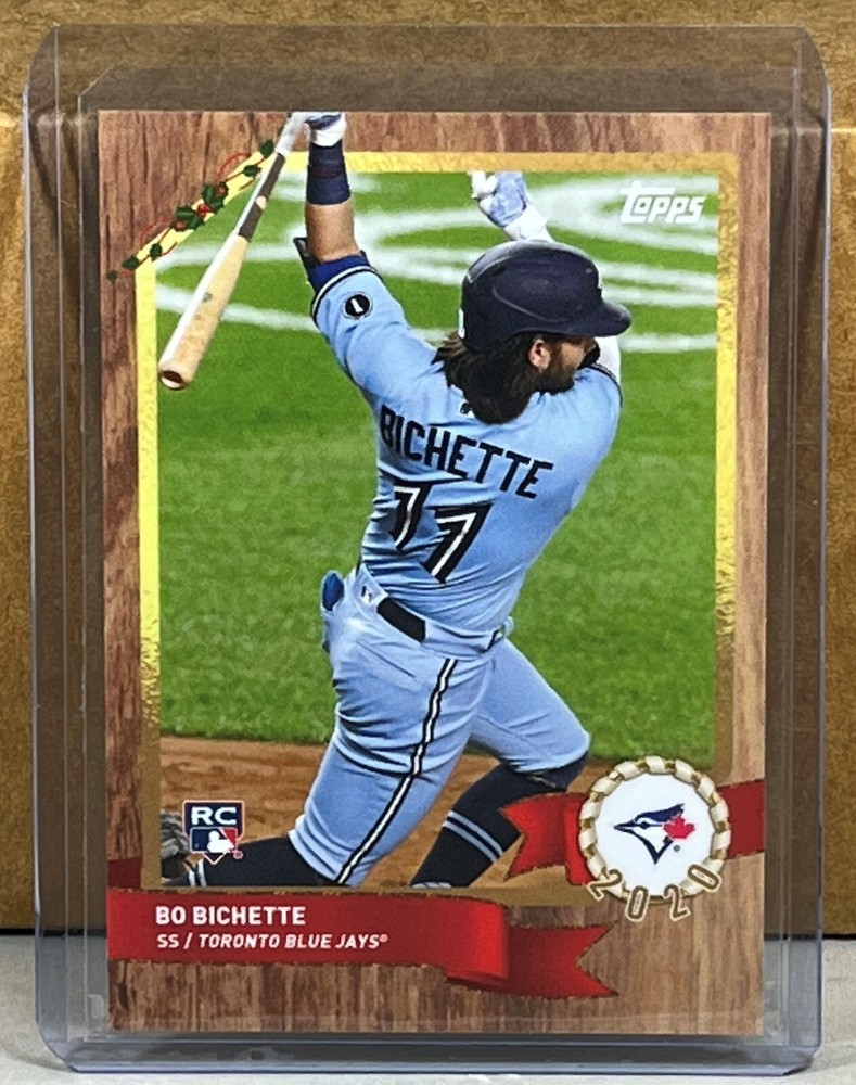 2020 TOPPS ADVENT CALENDAR #18 BO BICHETTE TORONTO BLUE JAYS RC Print Run 1023