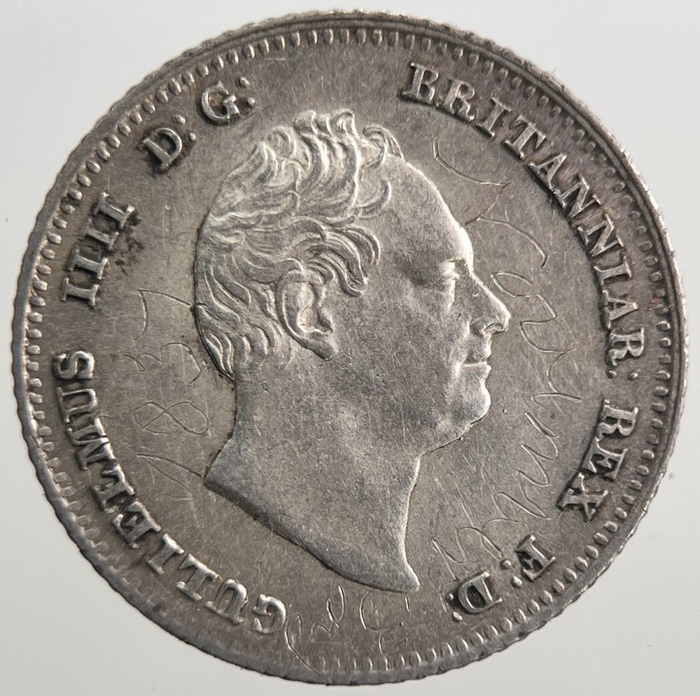 1836 William IV Four-Pence Groat Silver Coin | Very High Grade