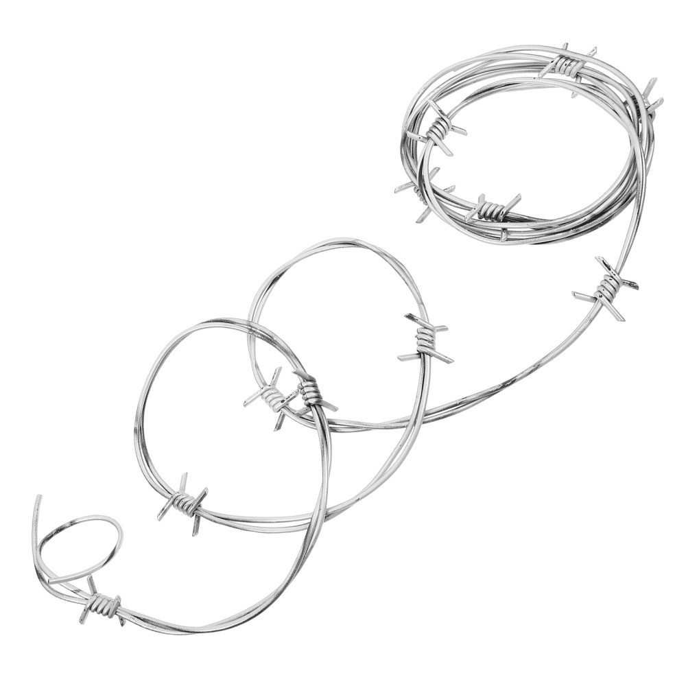 Vintage Western Barbed Wire Chain Props for Office Halloween Decor