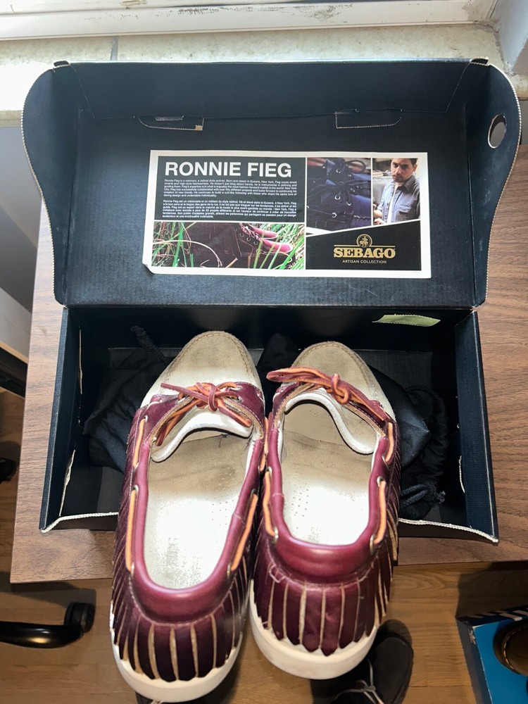 Sebago Campsides Ronnie Fieg x KITH Artisan Collection Size 11.5