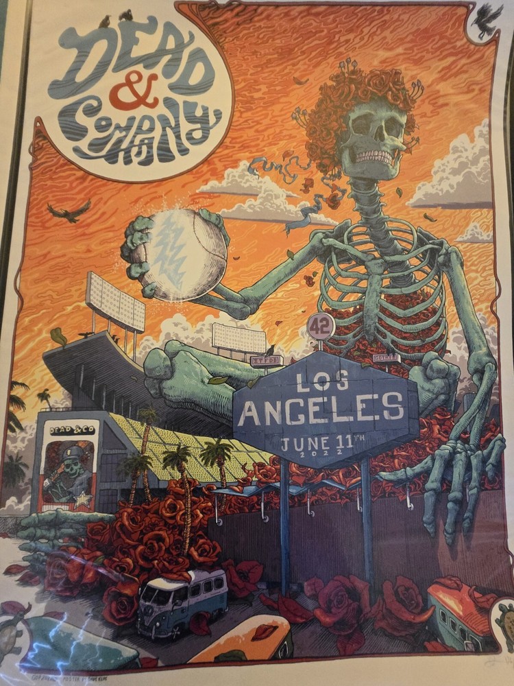 Dead And Company Poster Bundle Lot Of 4 Pack.