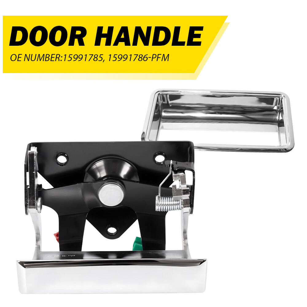 Chrome Tailgate Handle&Bezel NEW for Chevy GMC CK 1500 2500 3500 Pickup Truck