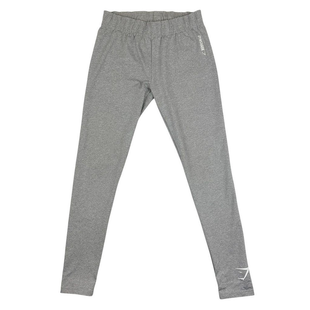 Gymshark Womens Ark Jersey Leggings Size M Grey Gym Stretch Workout