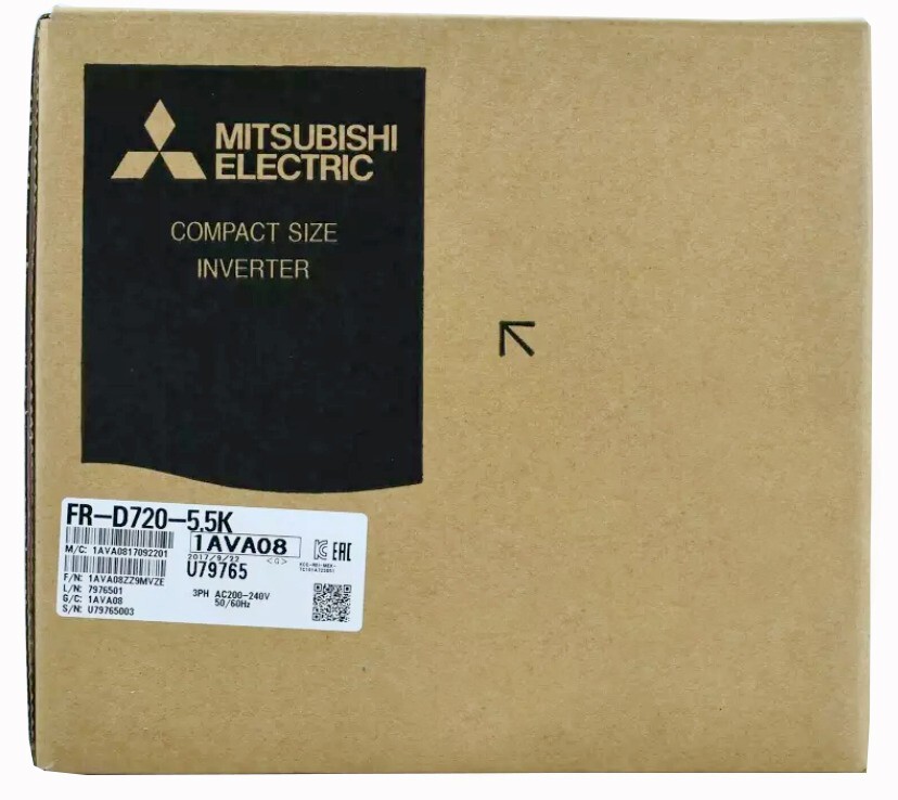 FR-D720-5.5K New Sealed Mitsubishi Compact Size Inverter FR-D720-5.5K IPCS