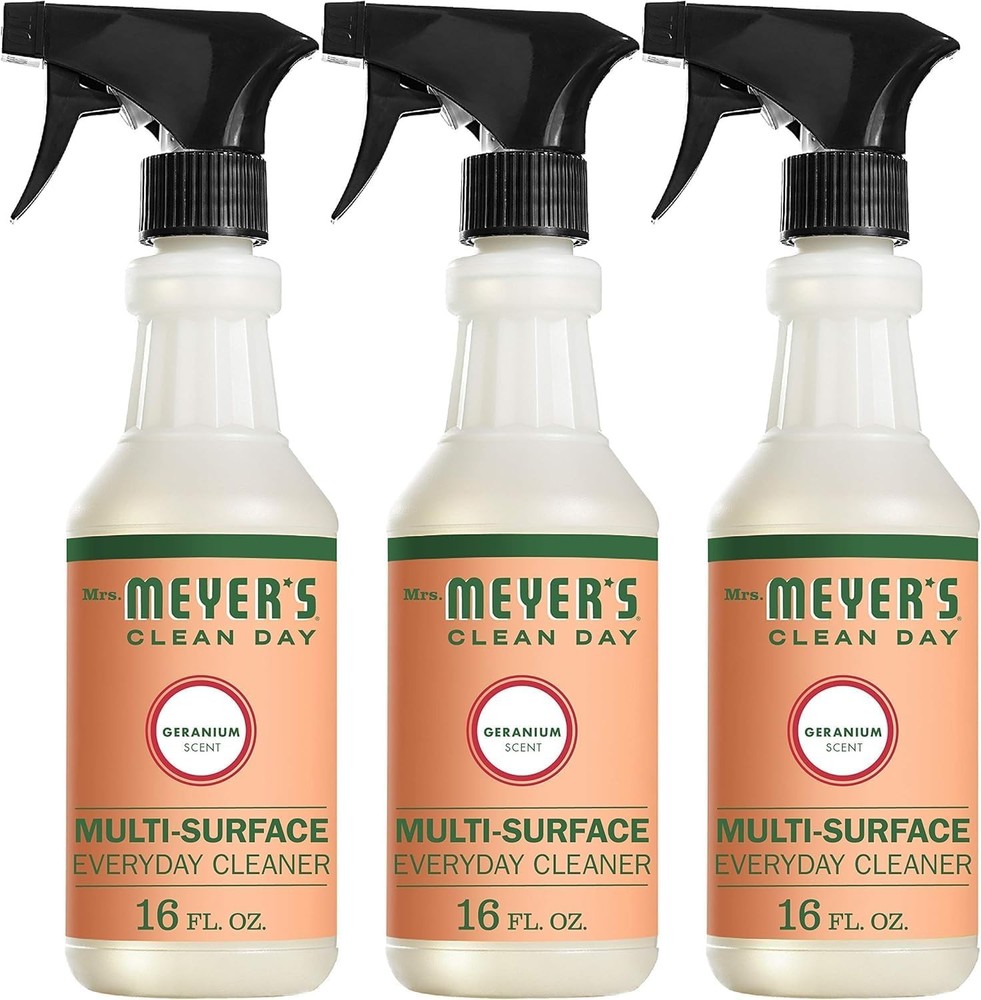 MRS. MEYER'S CLEAN DAY All-Purpose Cleaner Spray, 16 Fl Oz (Pack of 3)