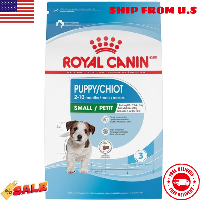 Royal Canin Small Puppy Dry Dog Food for Optimal Growth 14 lb Bag