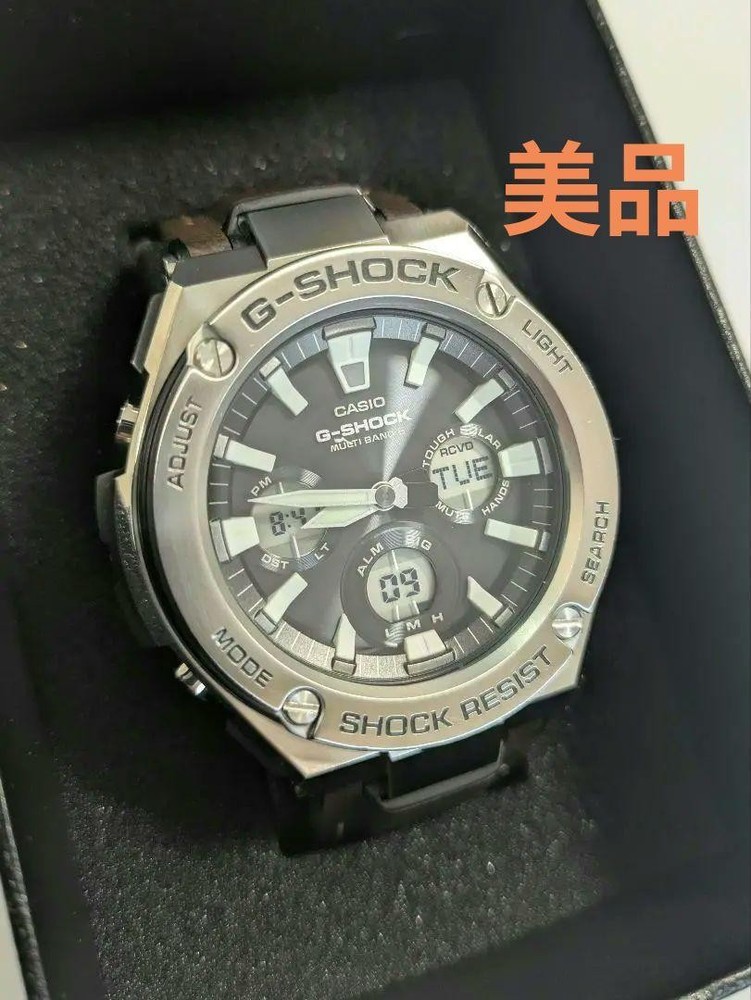 G-Shock G-Steel GST-W130L Rugged Solar-Powered Watch