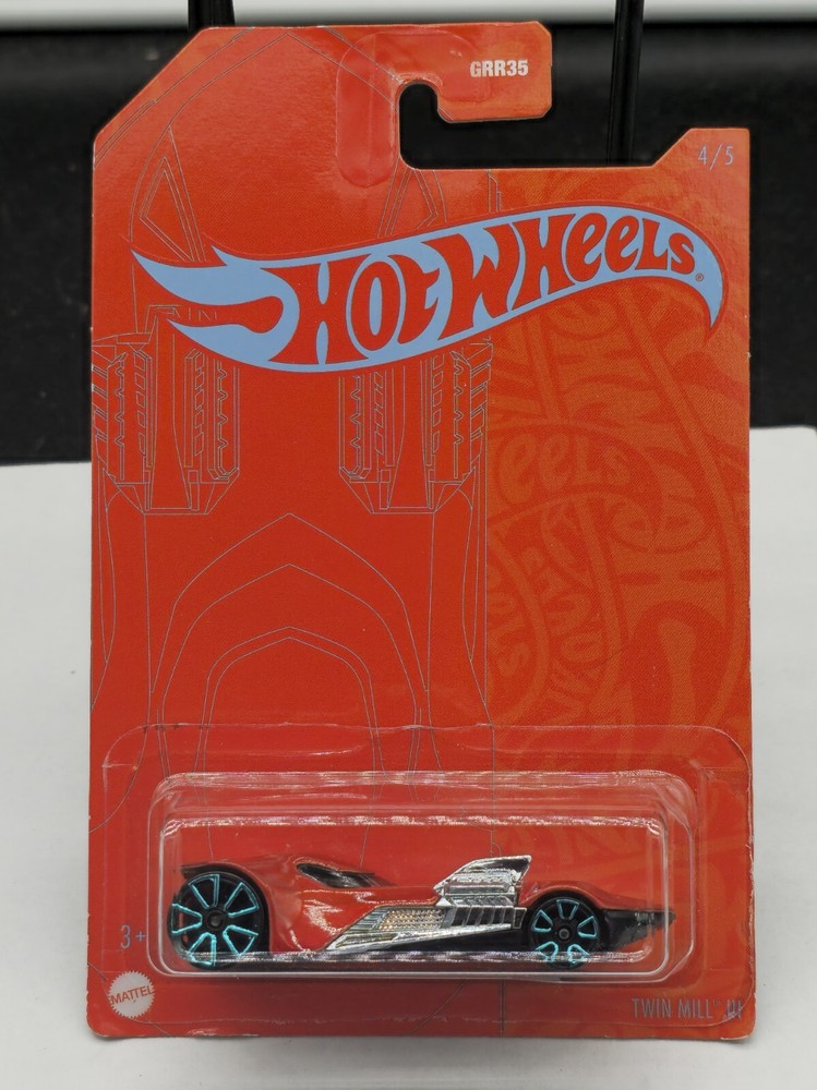 Hot Wheels 2021 TWIN MILL III Orange & Blue 53rd Anniversary