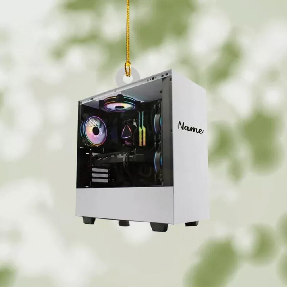 Gaming Computer Christmas Light Ornament  Christmas Tree Decor