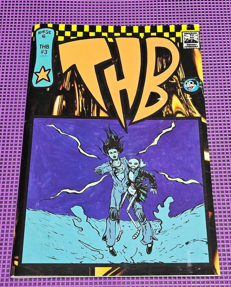 THB Issue 3 First Printing Rare Vintage Comic Book By Paul Pope 1995 Horse Press