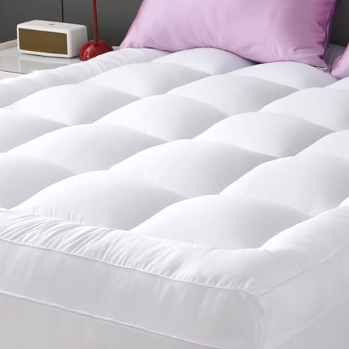 Size Mattress Topper Extra Thick, Cooling, and Breathable Mattress Queen 1000G