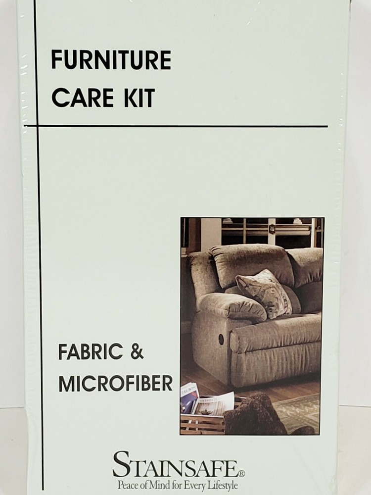Stainsafe Furniture Care Kit Wood Leather Fabric & Microfiber 8oz & 4oz