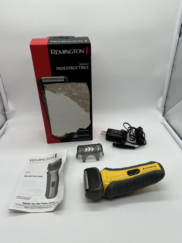 Remington Virtually Indestructible Foil Shaver 5100 Rechargeable PF7855 Yellow