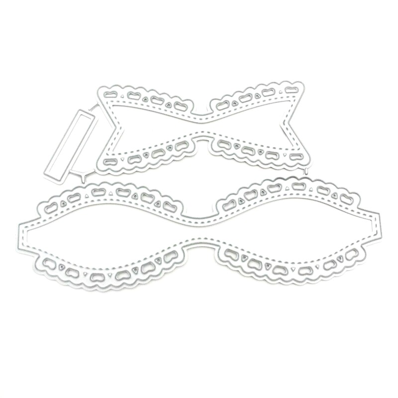 Bowknot Cutting Dies Metal Material Greeting Party Cards Make Supplies