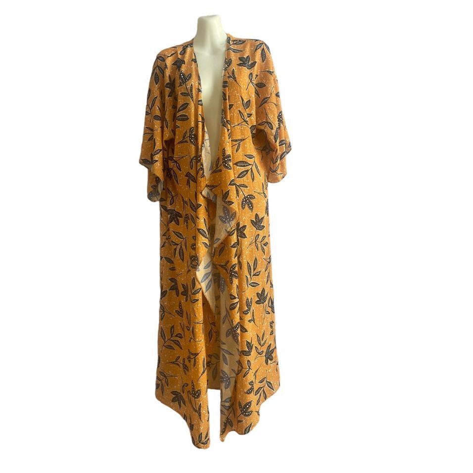 Oversized Long Swim Cover Up Sample in Size Small/Medium