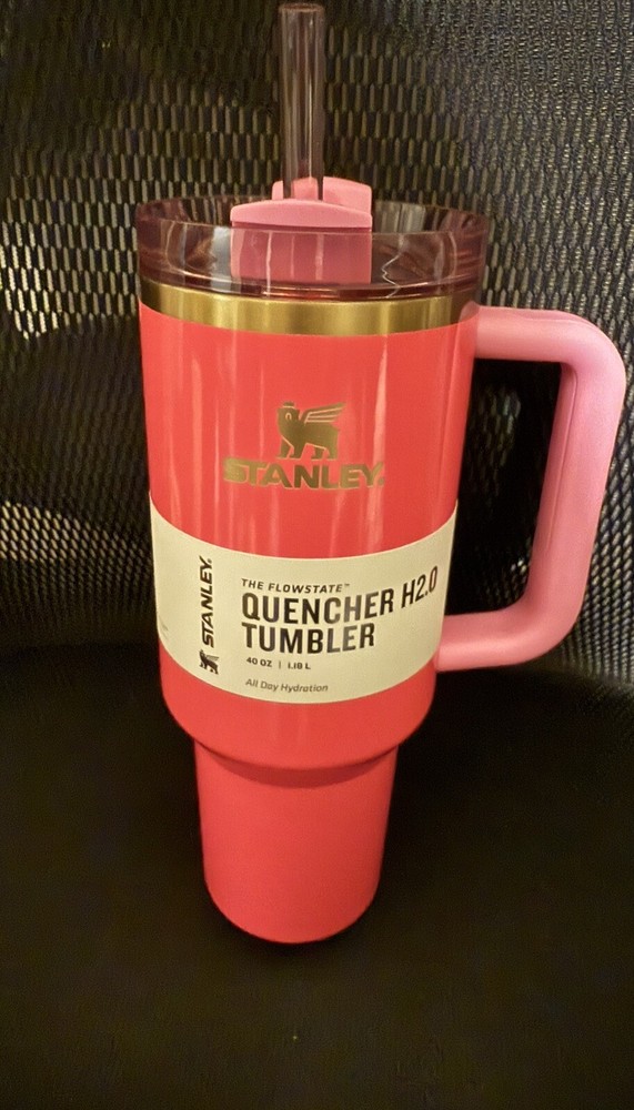 Stanley Quencher H2.0 Flowstate Tumbler Pink Parade 40oz New