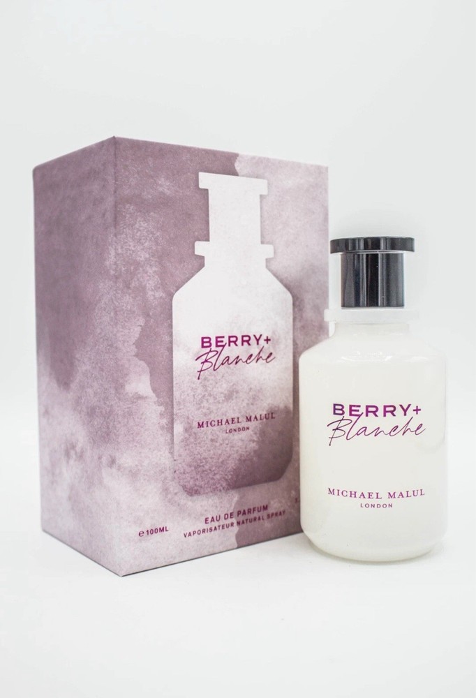 Michael Malul Berry + Blanche Eau de Parfum For Women 3.4 fl. oz. / 100ml Sealed