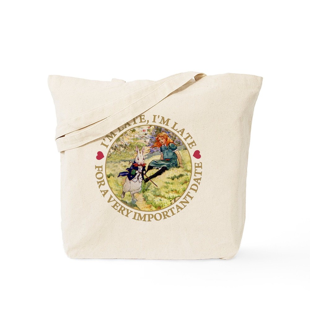 CafePress ALICE FOLLOW ME Tote Bag (425864126)