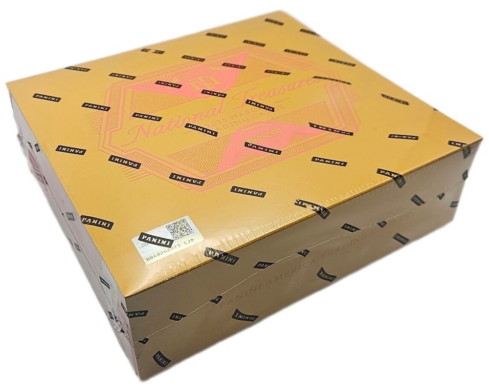 2025 Panini National Treasures Racing Factory Sealed Hobby Box 8 Hits Per Box