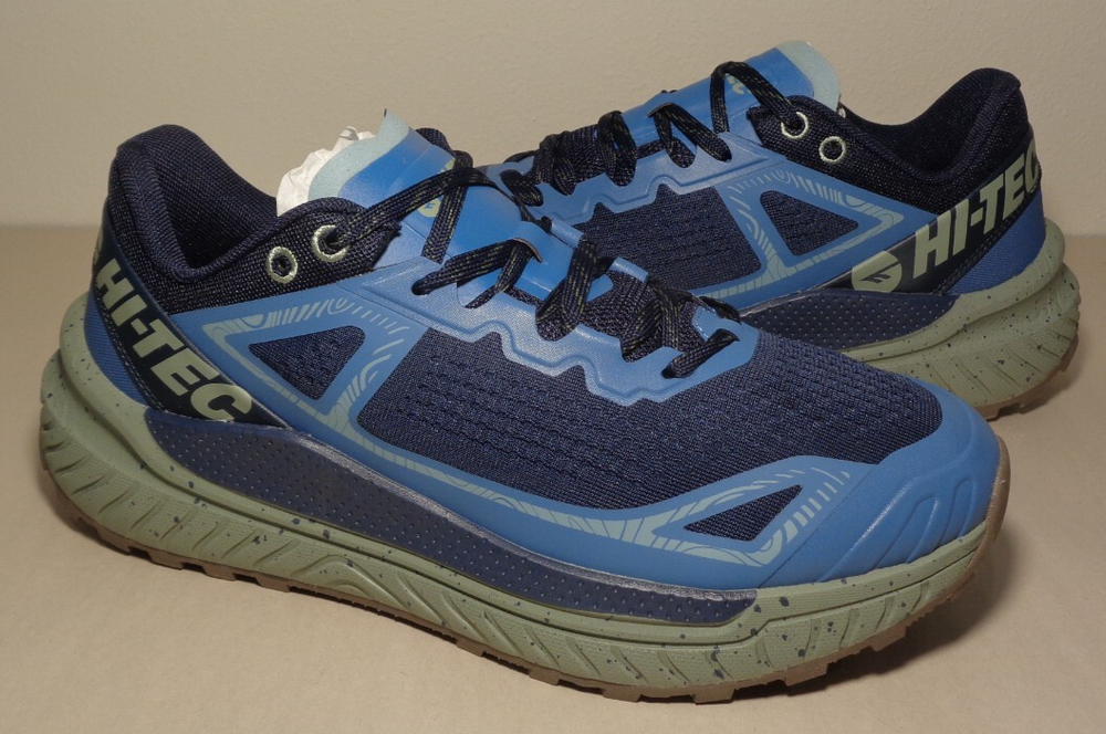 Hi-Tec Men's Size 10 M Catalina Blue Trail Athletic Sneakers New