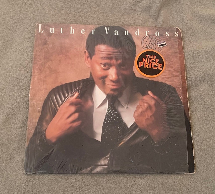 LUTHER VANDROSS Never Too Much Orig 1981 LP  Used See Pictures