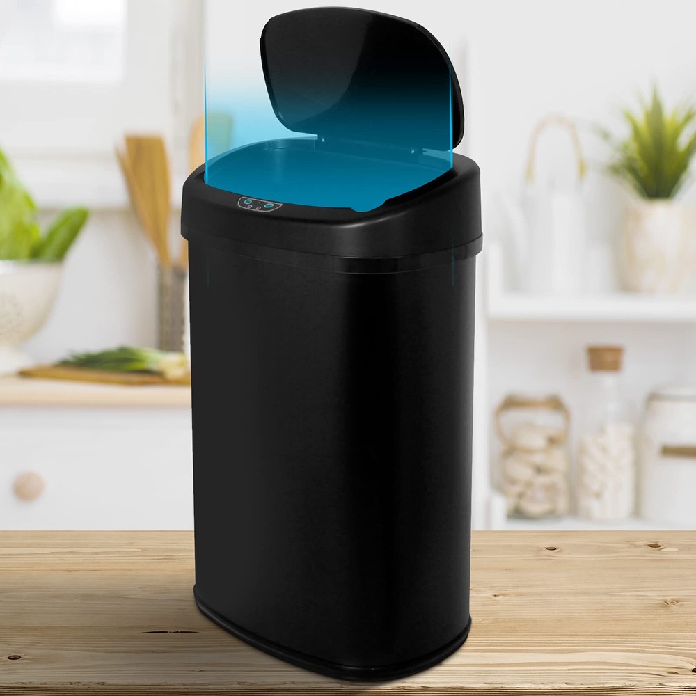 Better Choicet Kitchen Trash Can with Touch-Free Motion Sensor, Automatic Sta...