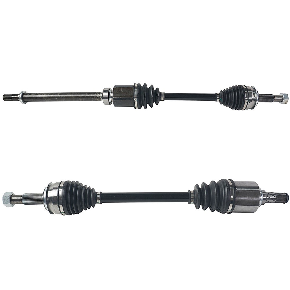 2pcs Front Left & Right CV Axles For Nissan Rogue 2017-2019 2020 L4 2.5L FWD