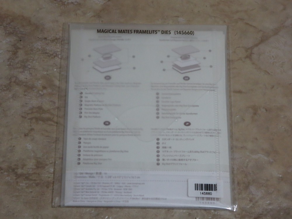 Stampin’ Up! Magical Mates Framelits Dies #145660 NEW 16 Dies Unicorn Dragon