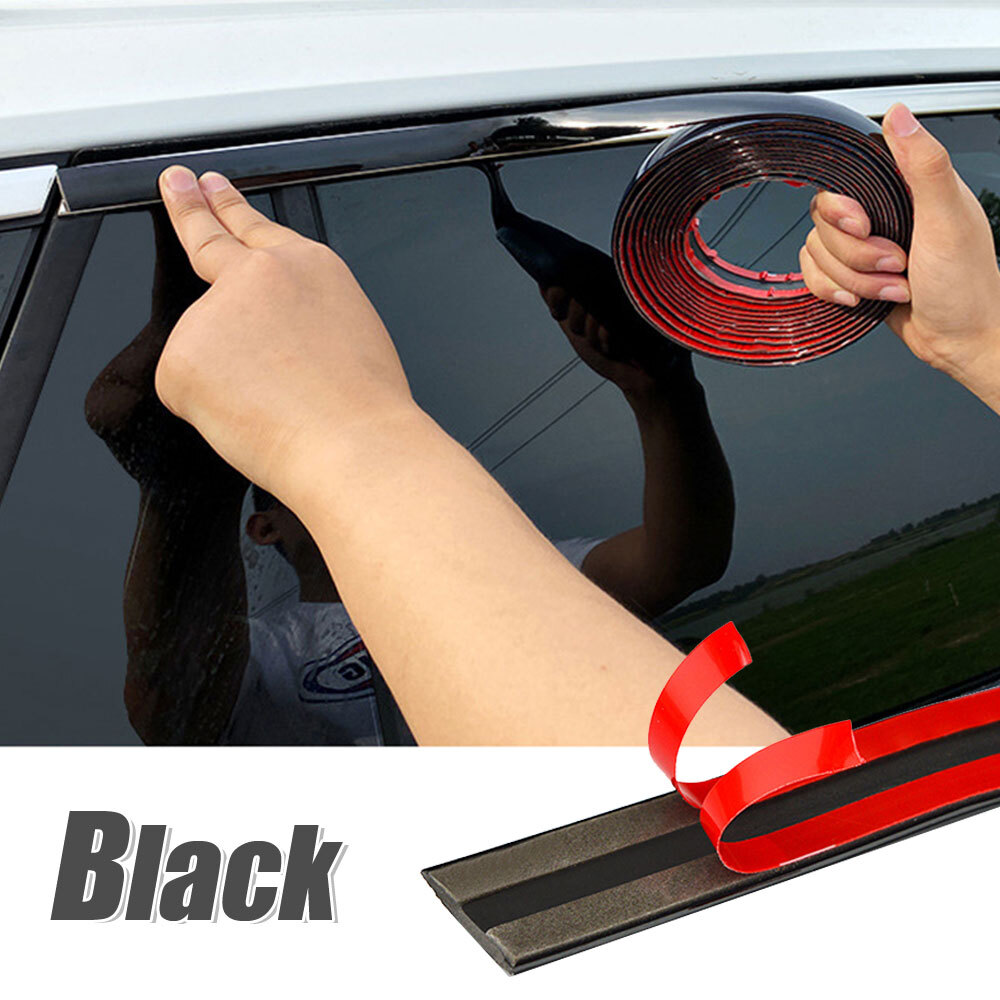 3M Black Car Trim Molding Strip for Door and Body Side Protection