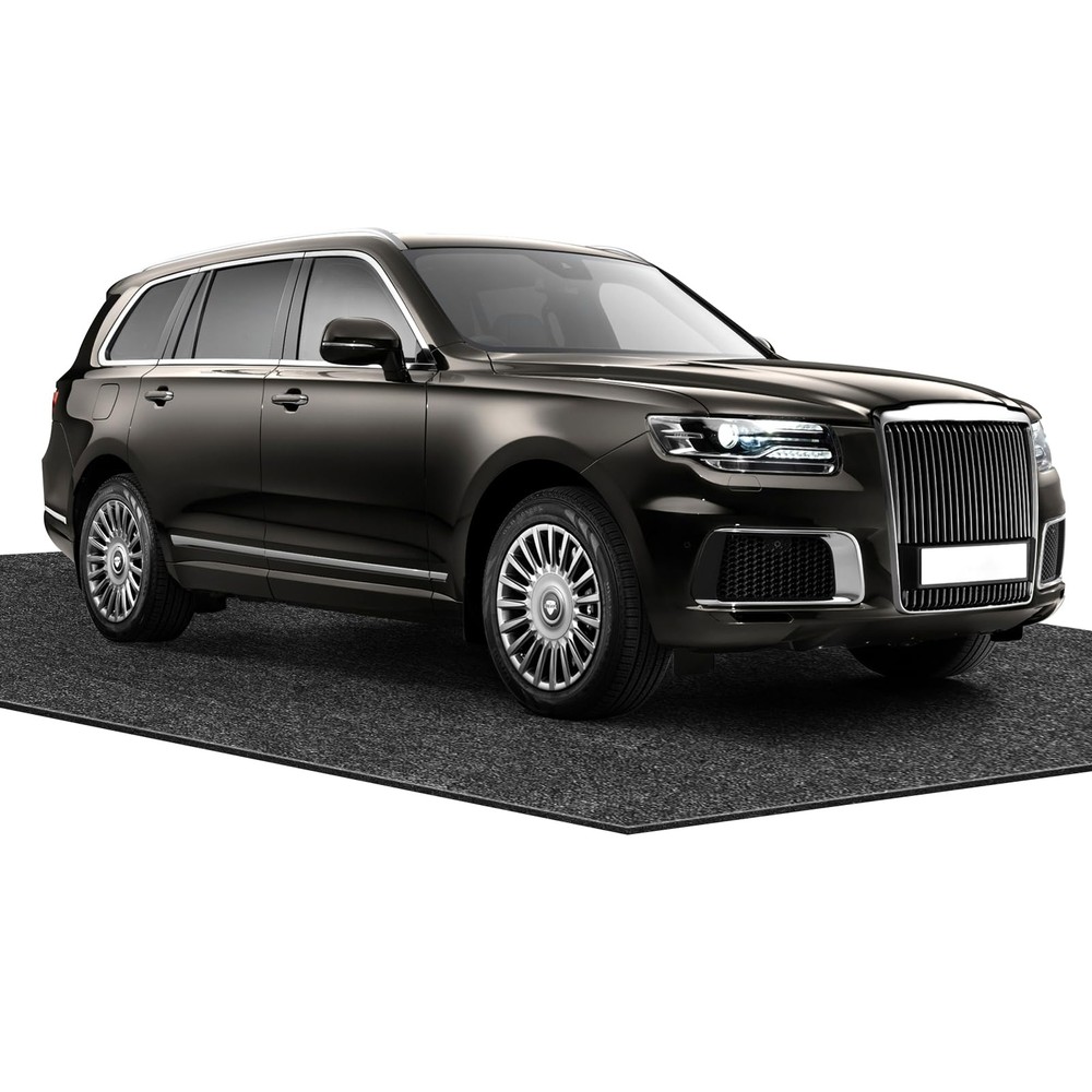 17 x 7.6FT Extra Large Garage Floor Mat, Premium Oil Leaks Absorbent Oil Spil...