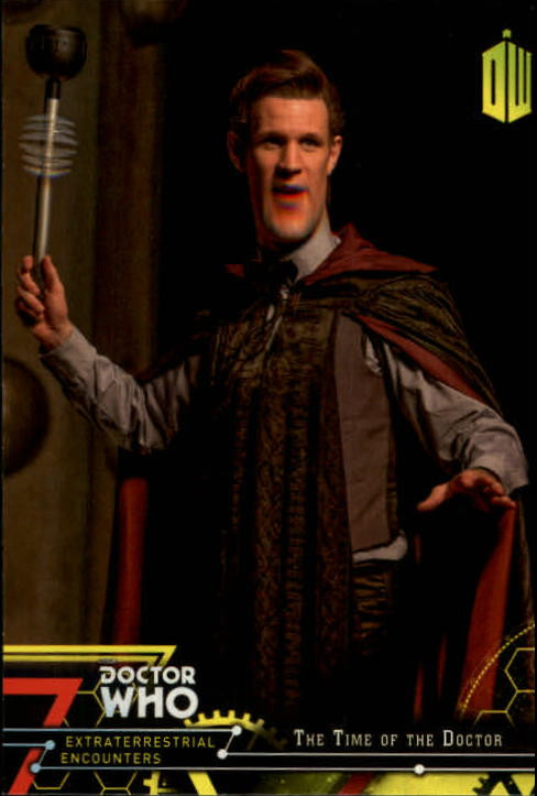 2016 Doctor Who Extraterrestrial Encounters Yellow #91 The Time of the Doctor