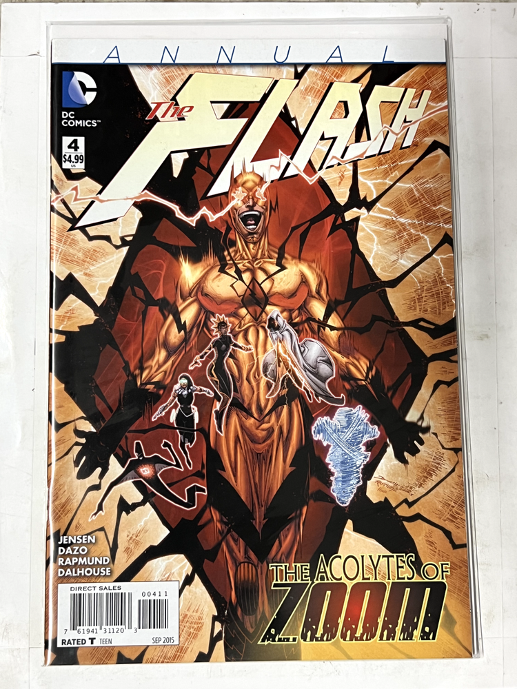 The Flash #4 2015 DC Comics Direct Sale Combined Shipping B&B-image