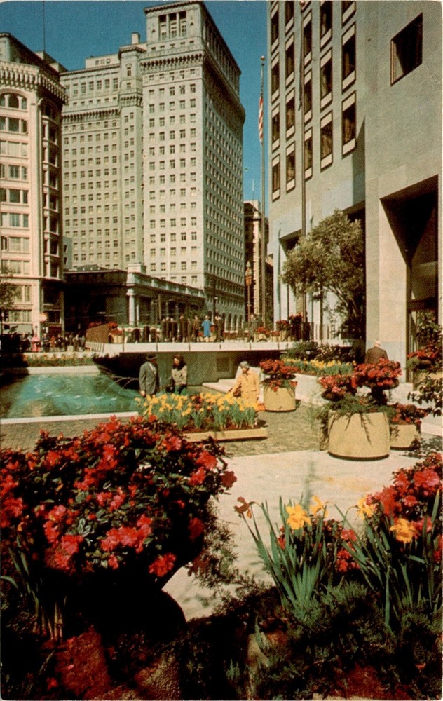 San Francisco, Market Street, Standard Oil Company, 555 Market Street, Postcard