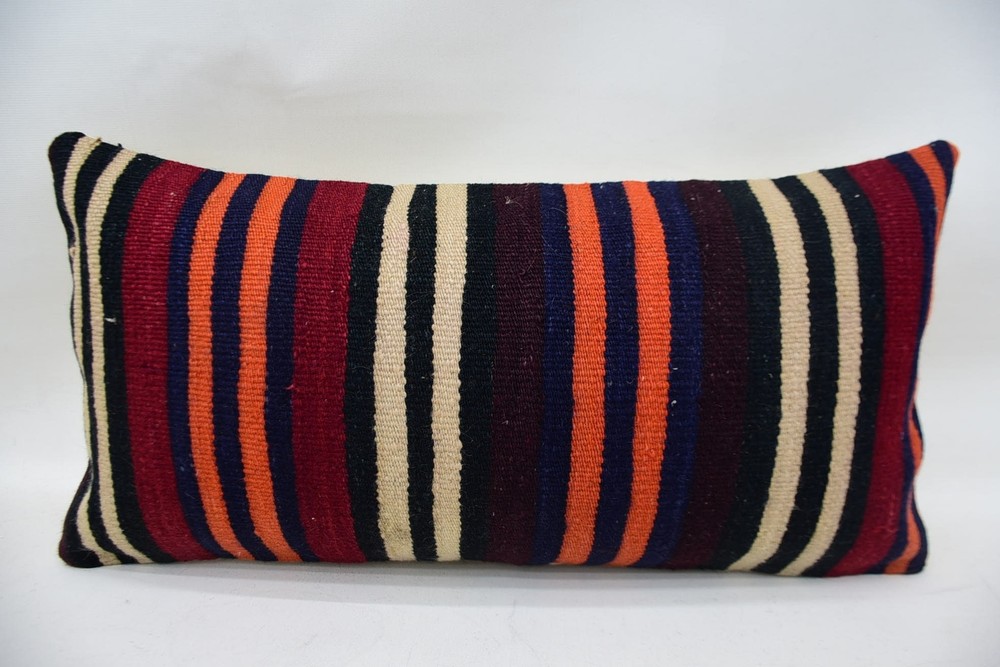 Pillow for Sofa, Kilim Pillow Cover, 12