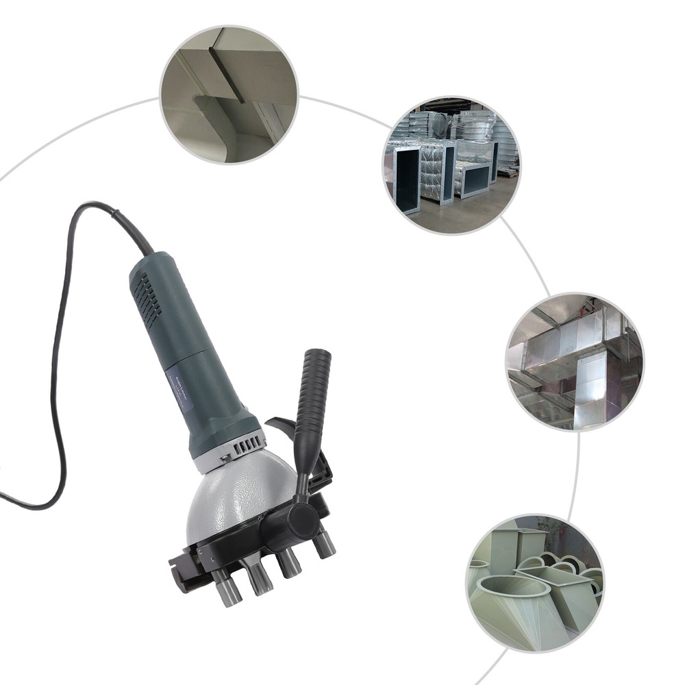 Electric Edge Pressing Machine Air Duct Round Square Pipe Edge Sealing Machine