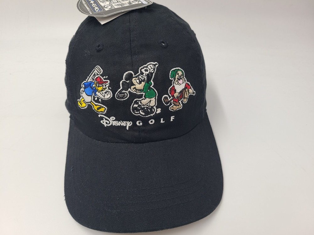 Disney Golf Mickey Mouse Donald Duck Adjustable Strapback Cap