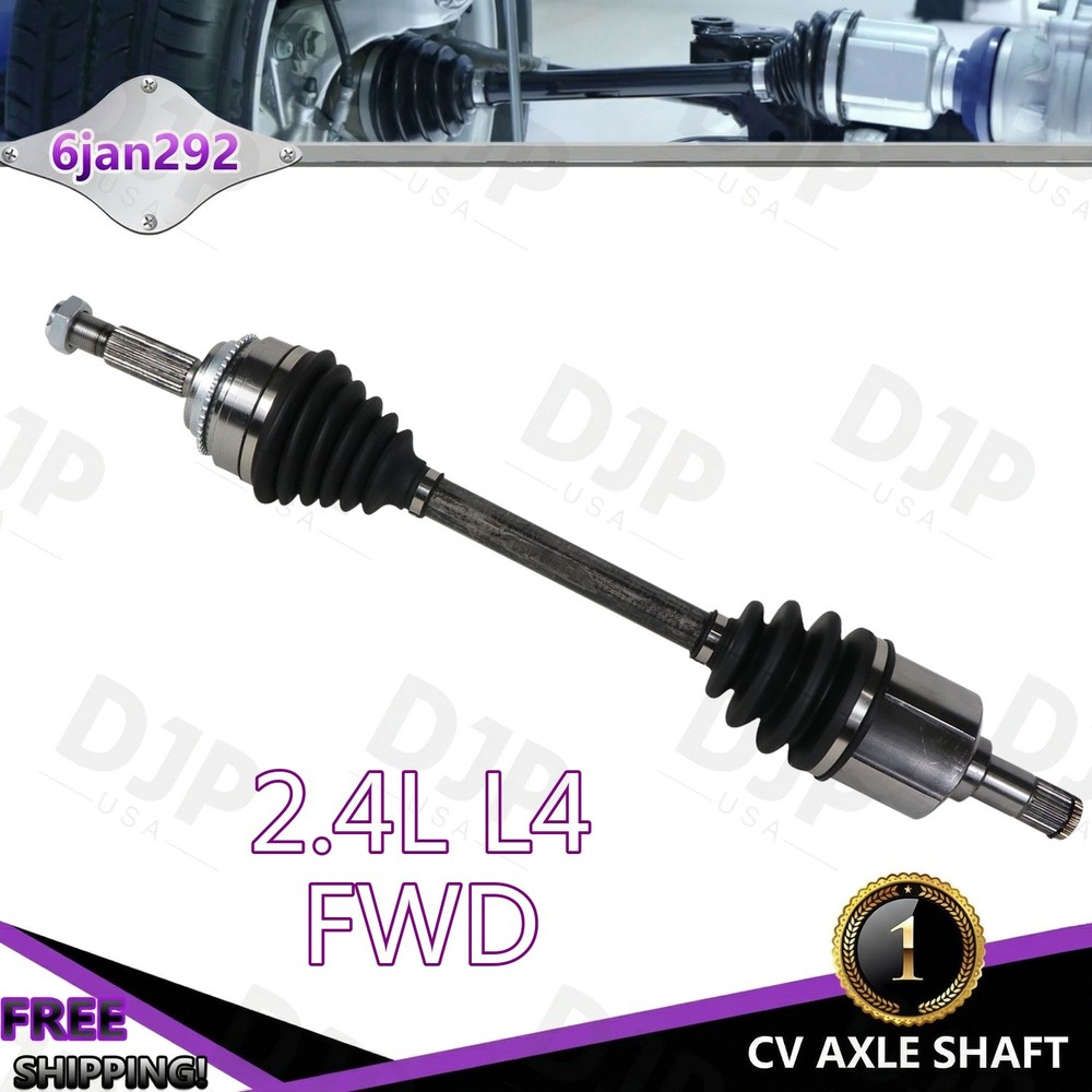 Front Driver Side CV Axle Assembly for 2003-06 Mitsubishi Outlander 2.4L L4 FWD