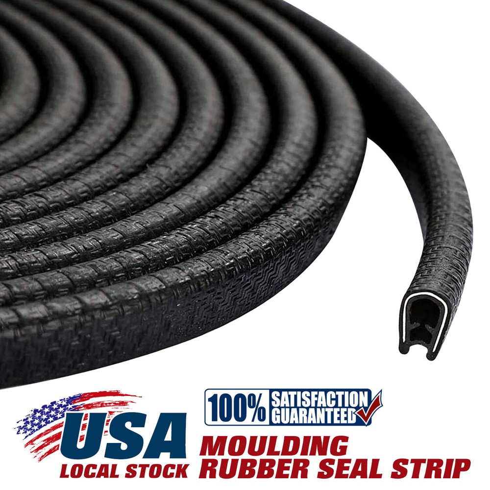 40ft Rubber Edge Trim Guard Molding Seal Strip for Honda CR-Z Car Protection