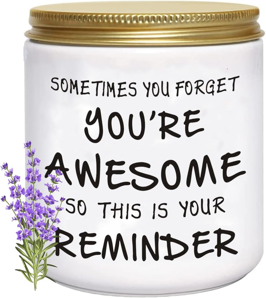 Candles Gifts for Women Inspirational Unique Valentines Day Christmas Birthday G